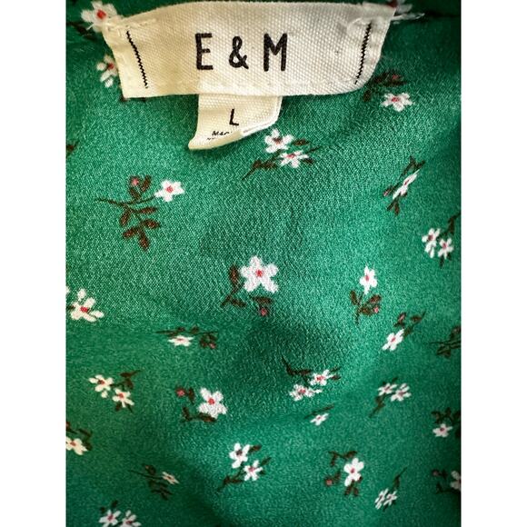 E&M Green Wrap Sz L - Picture 11 of 12